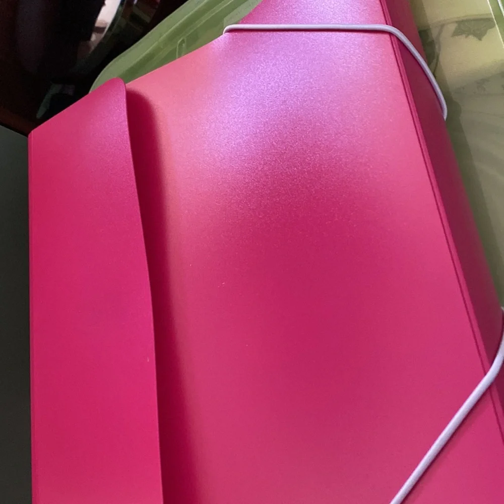 Hot Pink File Folder/Looseleaf Notebook Organizer
